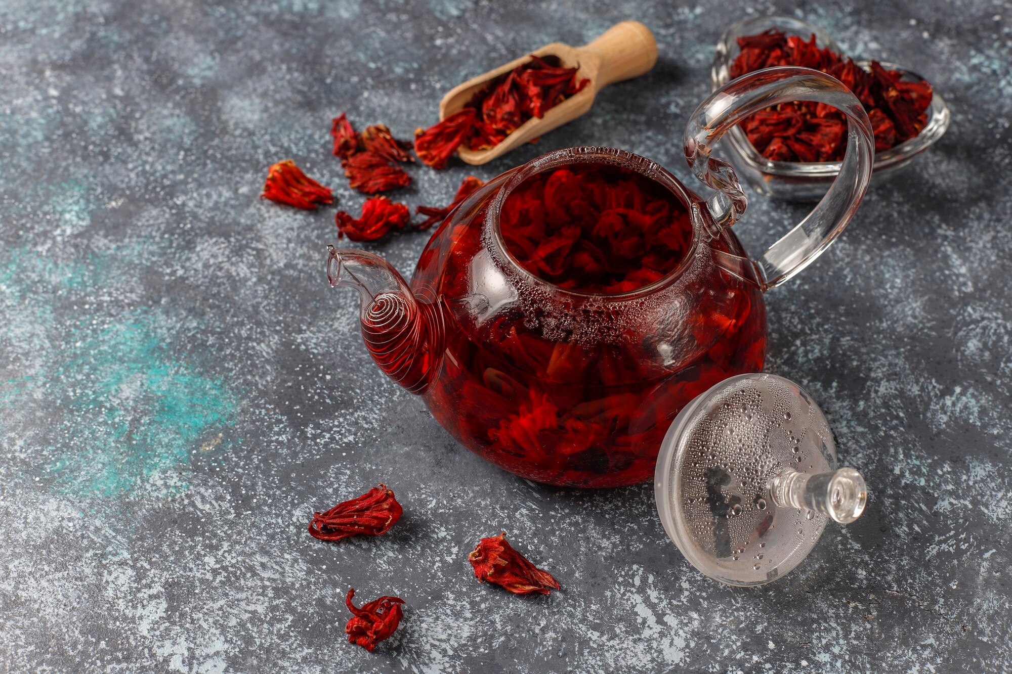 Jamaica hibiscus infusion